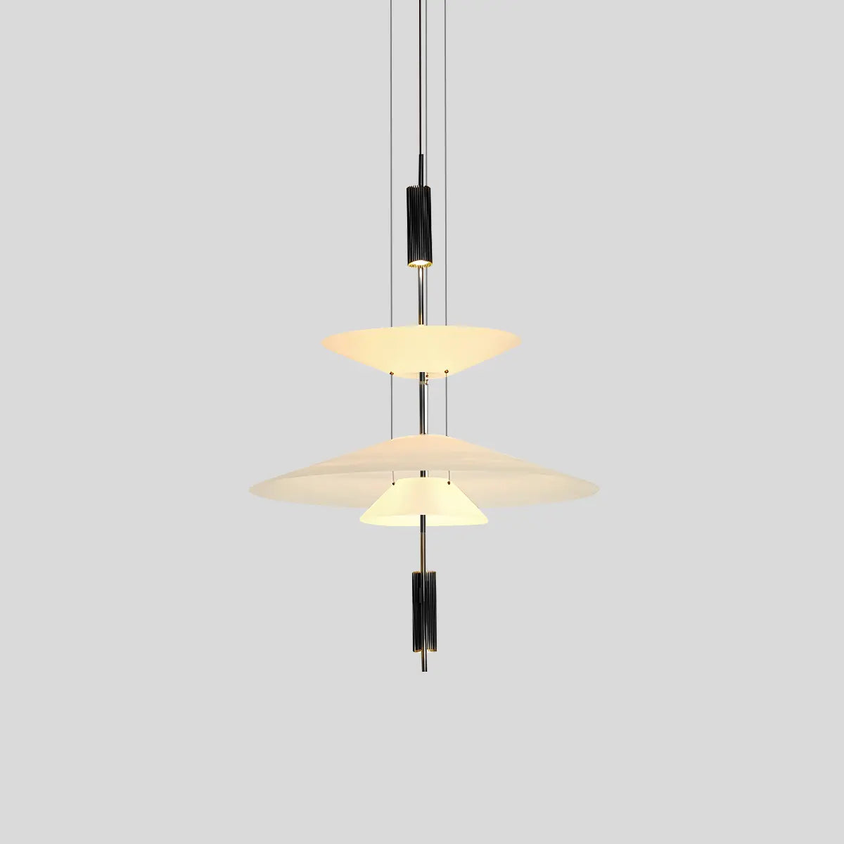 Layered Disc Iron Pendant Light for Dining Room – Iron detail 3