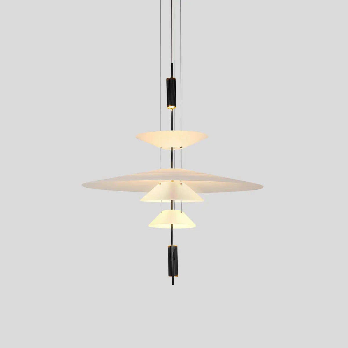 Layered Disc Iron Pendant Light for Dining Room – Iron detail 9