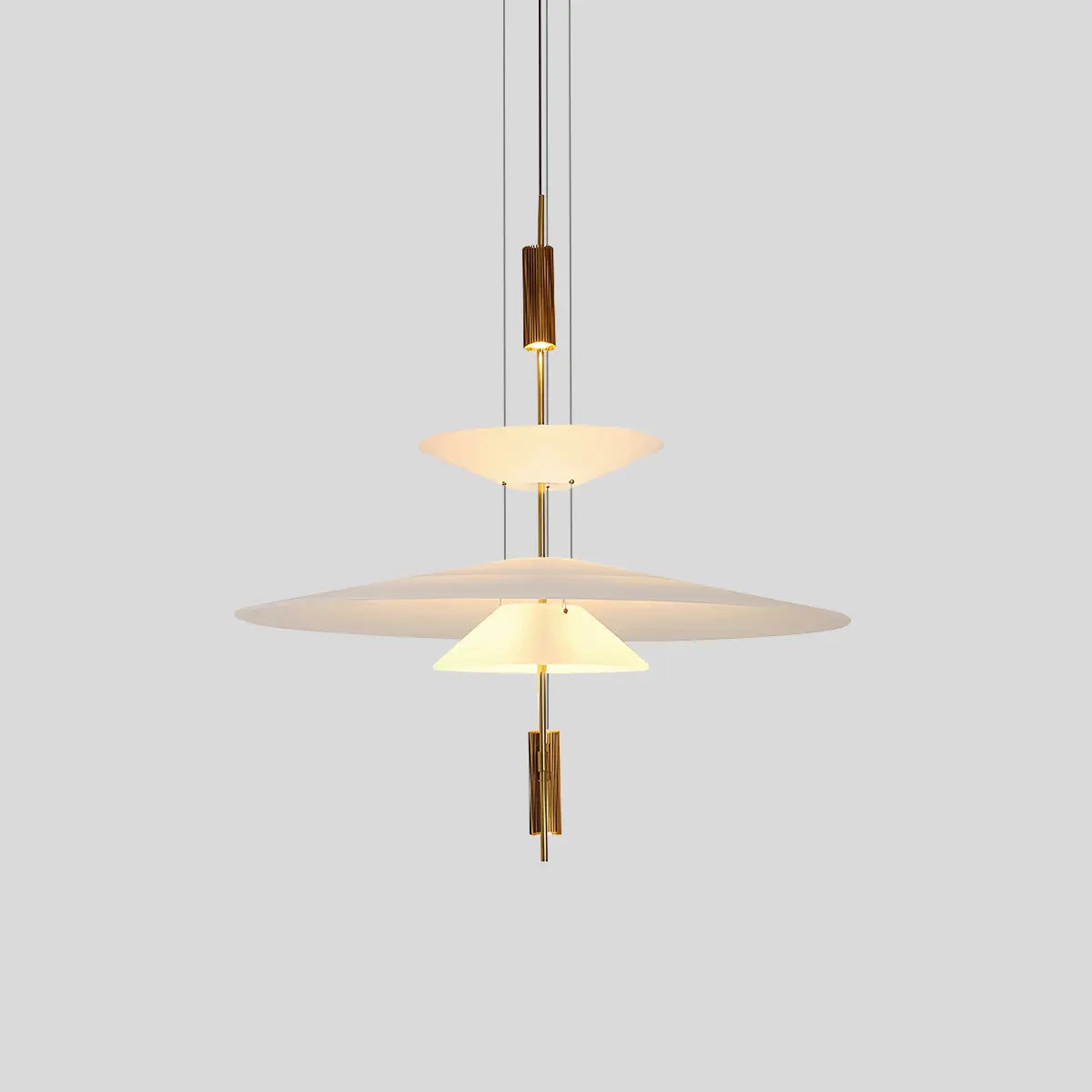 Layered Disc Iron Pendant Light for Dining Room – Iron detail 23
