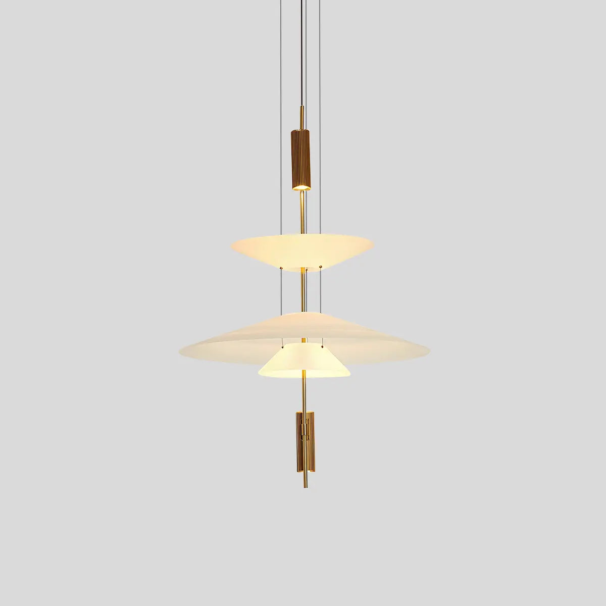 Layered Disc Iron Pendant Light for Dining Room – Iron detail 22