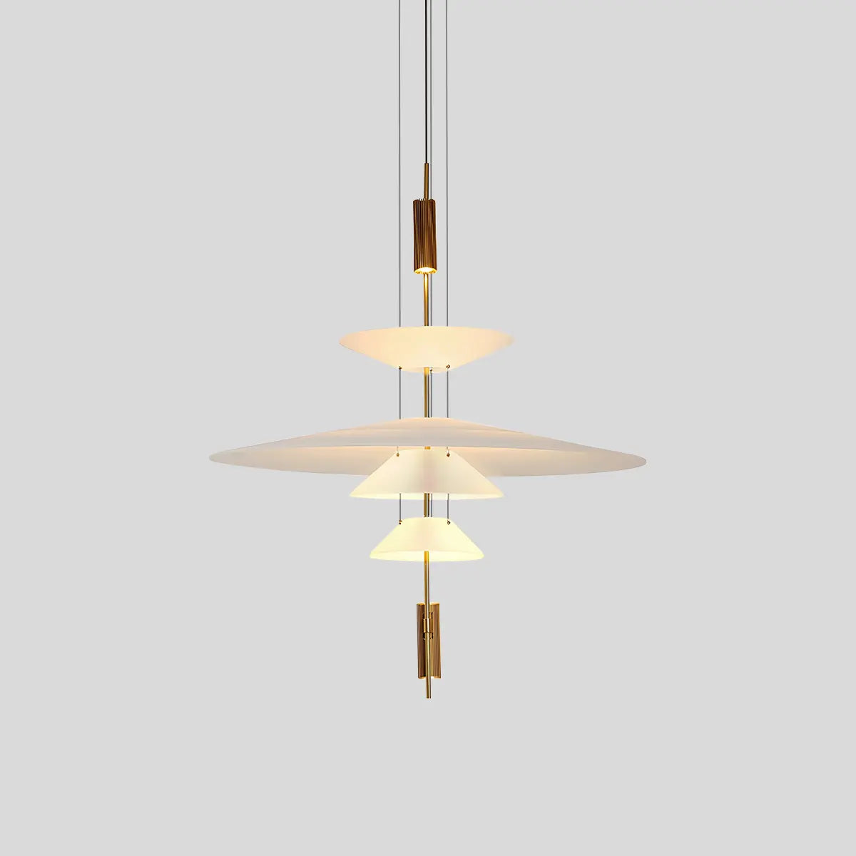 Layered Disc Iron Pendant Light for Dining Room – Iron detail 28