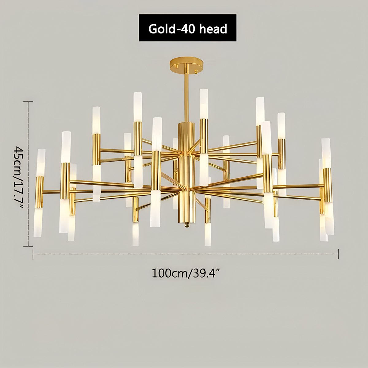 Adjustable Round Tube Chandelier – detail 38