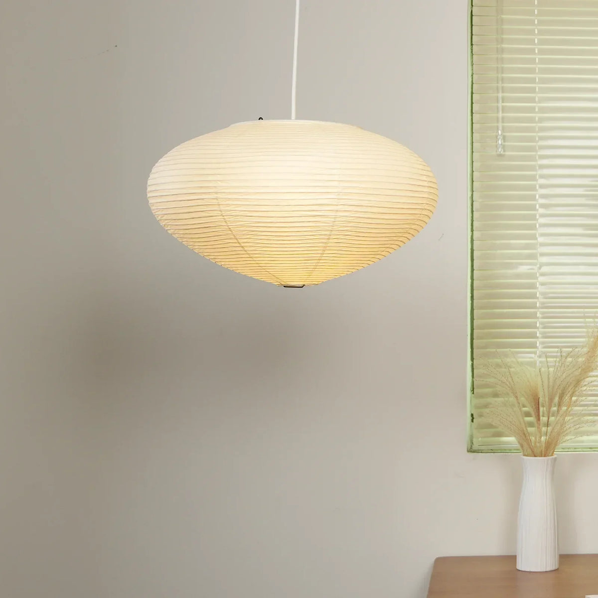 Akari Paper 26A / 21A / 15A Iron Pendant Light – Iron detail 33