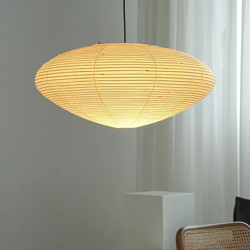 Akari Paper 26A / 21A / 15A Iron Pendant Light – Iron detail 23