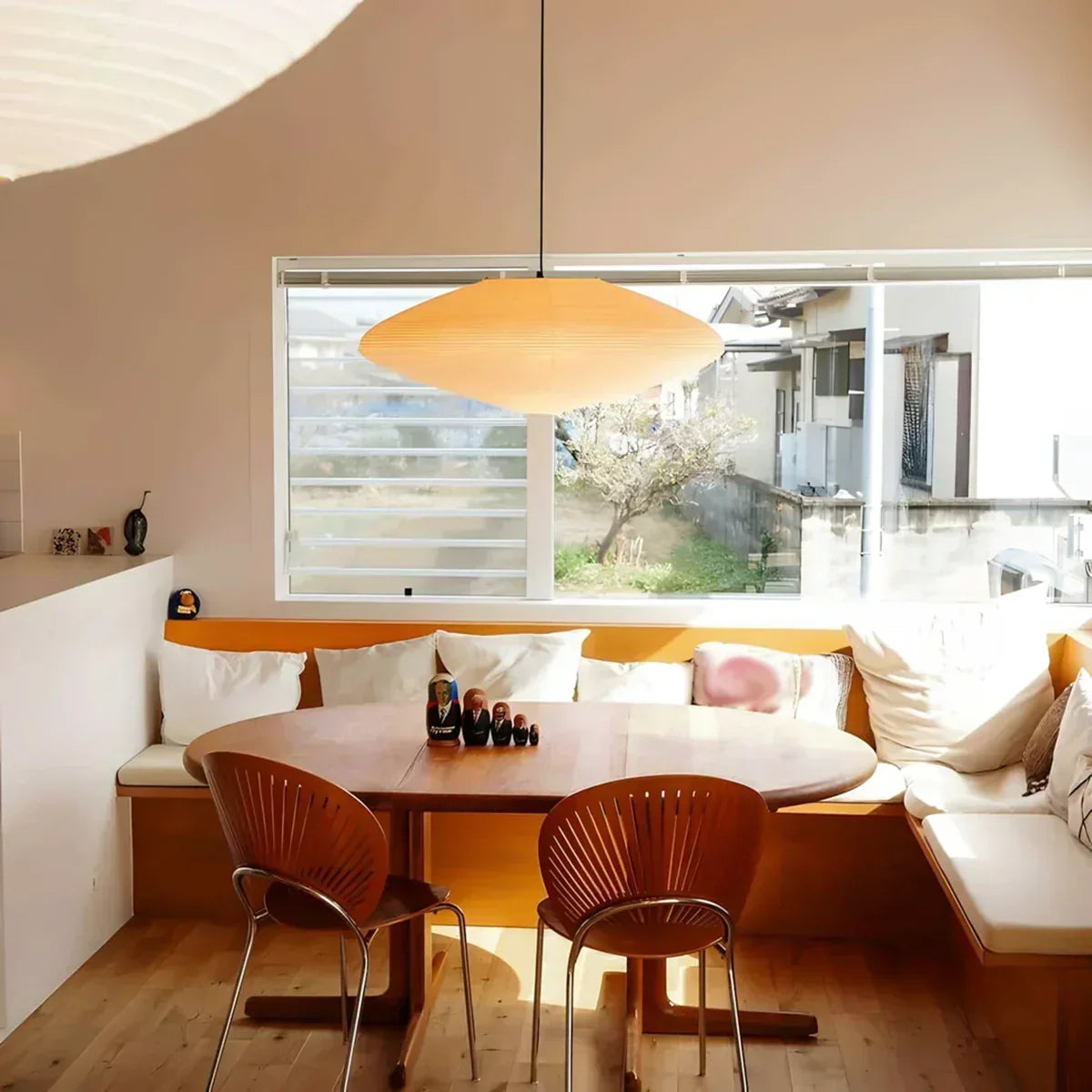Akari Paper 26A / 21A / 15A Iron Pendant Light – Iron detail 6