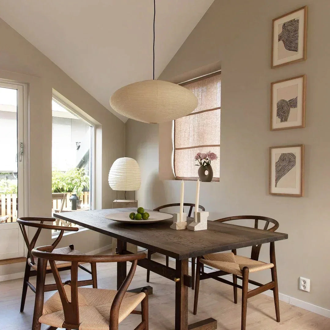 Akari Paper 26A / 21A / 15A Iron Pendant Light – Iron detail 30