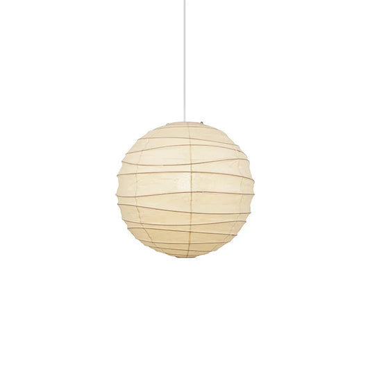 Akari Spherical Paper 45D Iron Pendant Lamp