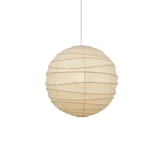 Akari Spherical Paper 55D Iron Pendant Lamp