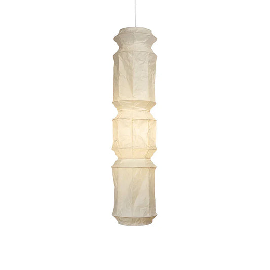 Akari Long Column Paper L6 Steel Pendant Light