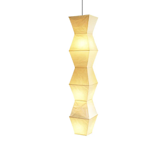 Akari Hourglass Paper L7 Steel Pendant Light