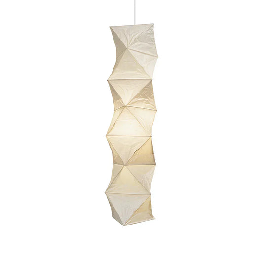 Akari Rhombus Origami L8 Steel Pendant Light