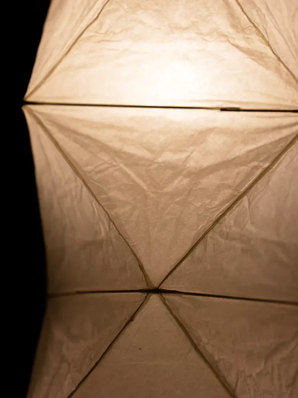 Akari Rhombus Origami L8 Steel Pendant Light – Steel detail 13