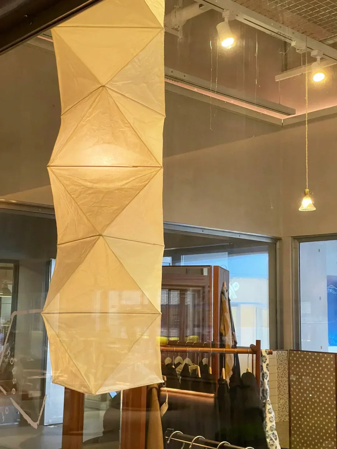 Akari Rhombus Origami L8 Steel Pendant Light – Steel detail 11