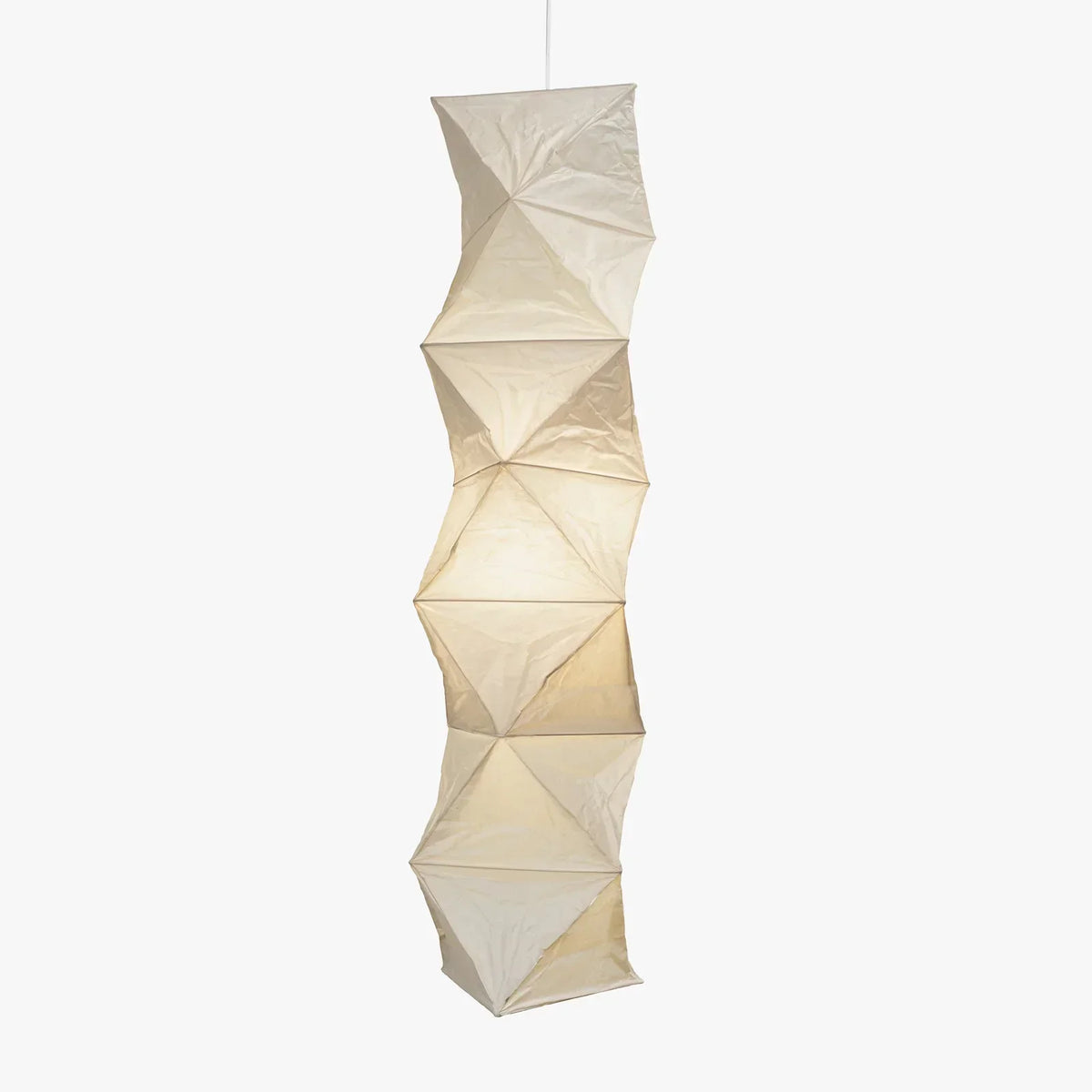 Akari Rhombus Origami L8 Steel Pendant Light – Steel detail 16