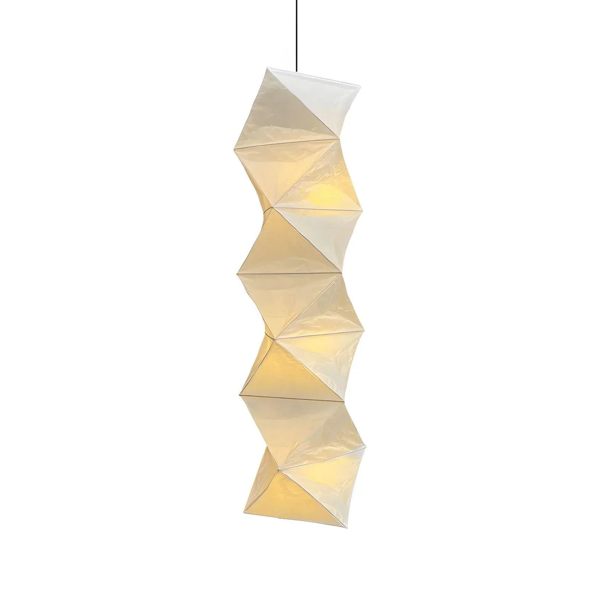 Akari Rhombus Origami L8 Steel Pendant Light – Steel detail 15