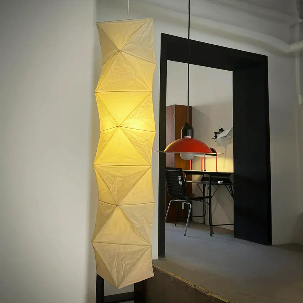 Akari Rhombus Origami L8 Steel Pendant Light – Steel detail 10