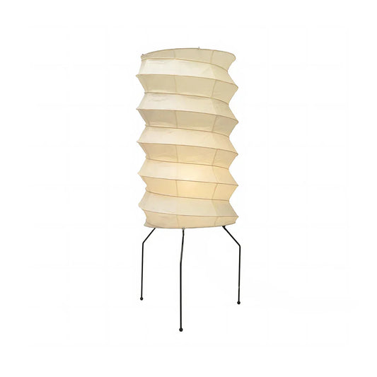 Akari Spiral Paper UF2-31N Steel Table Lamp