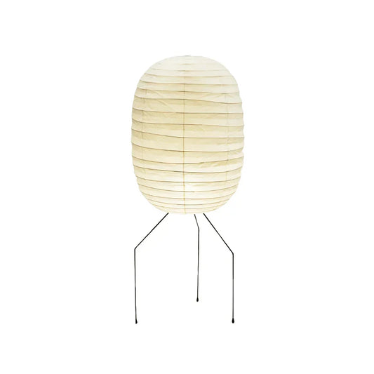 Akari Cylindrical Paper UF3-DL Steel Floor Lamp