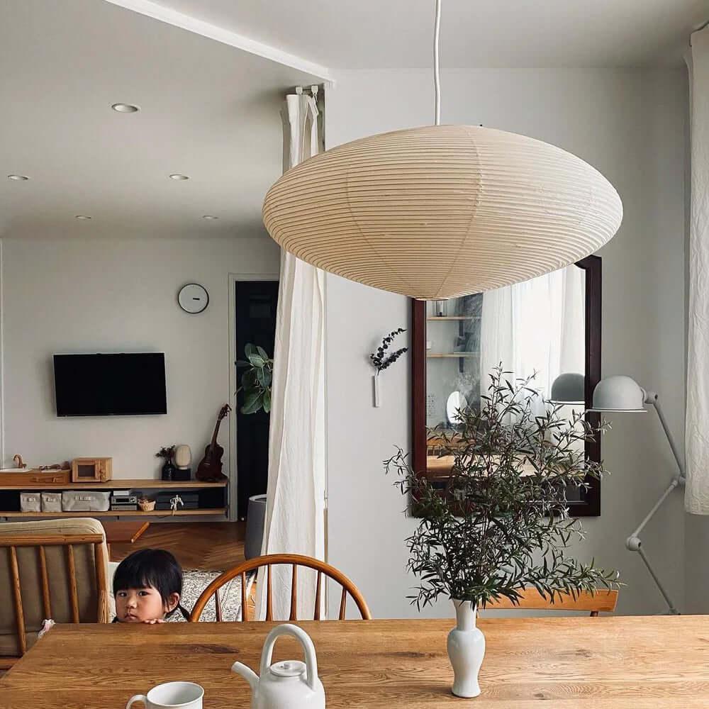 Akari Paper 26A / 21A / 15A Iron Pendant Light – Iron detail 37
