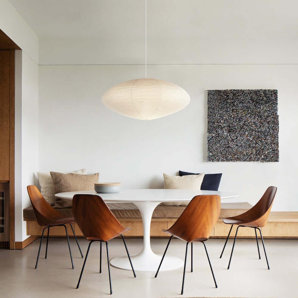 Akari Paper 26A / 21A / 15A Iron Pendant Light – Iron detail 8