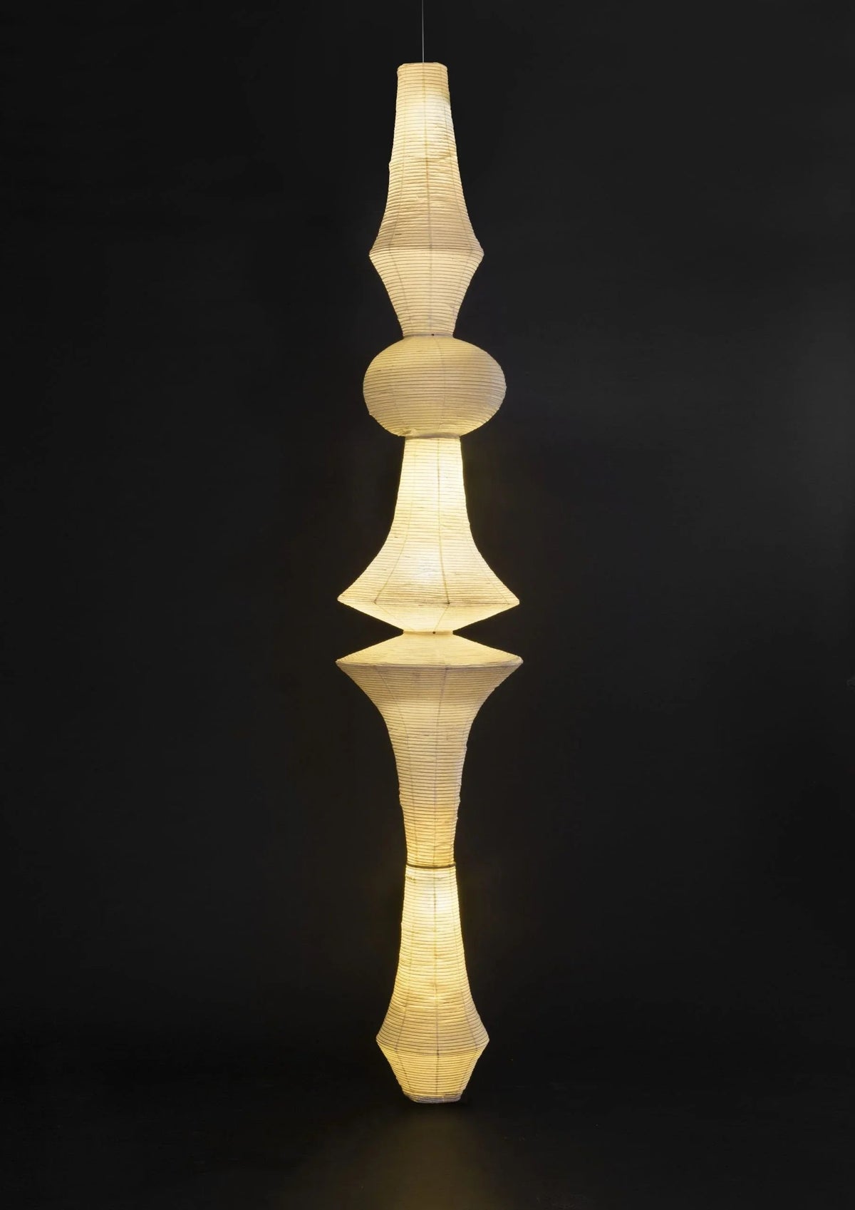 Akari E Paper Iron Pendant Light – Iron detail 13