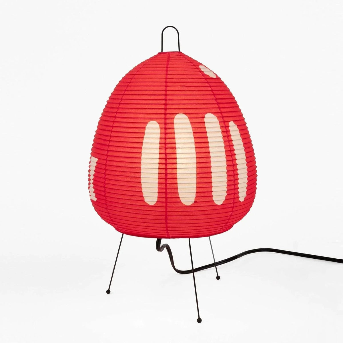 Akari Egg Shaped Paper 1A Iron Table Lamp – Iron detail 47