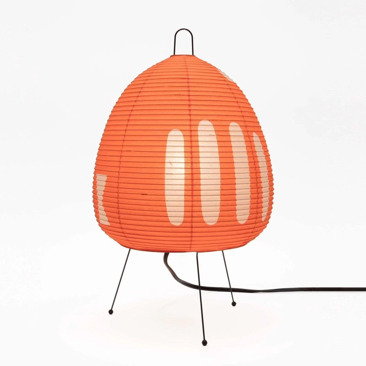 Akari Egg Shaped Paper 1A Iron Table Lamp – Iron detail 49