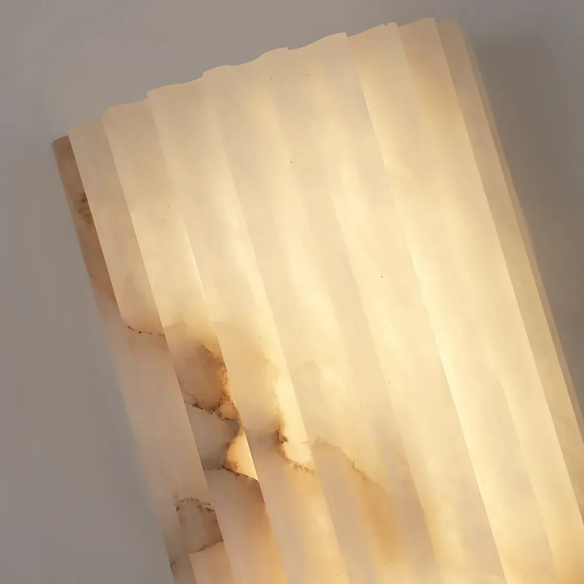 Alabaster Alvia Striped Wall Light – Alabaster detail 17