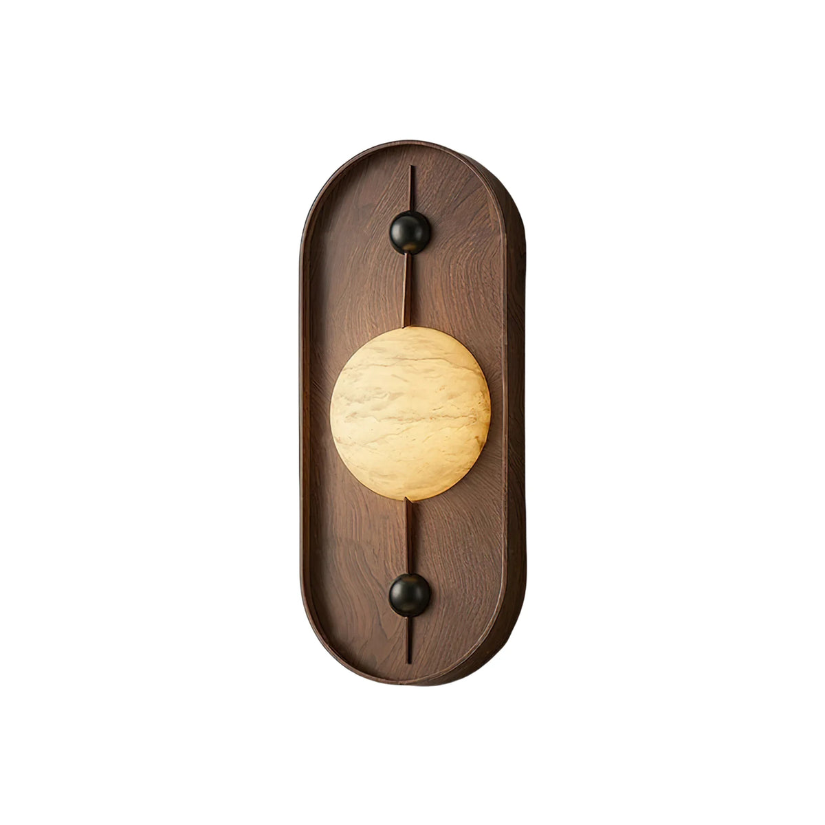 Alabaster Bezel Wall Lamp