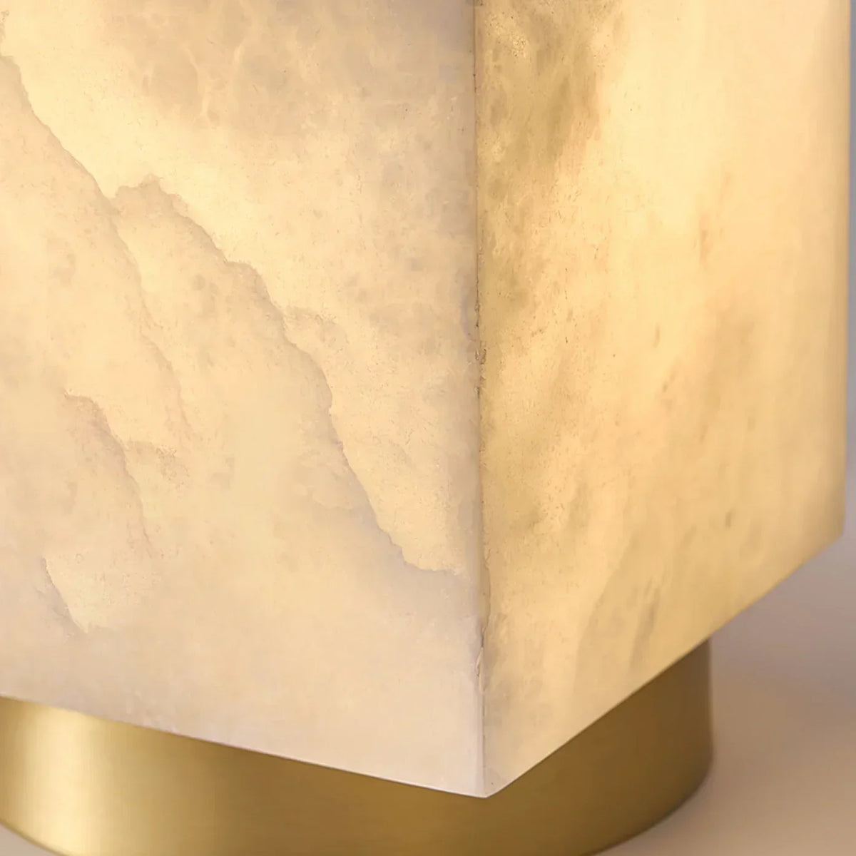 Alabaster Budnick Square Ceiling Light – Alabaster detail 21