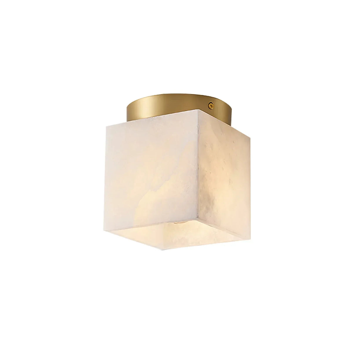 Alabaster Budnick Square Ceiling Light – Alabaster detail 22