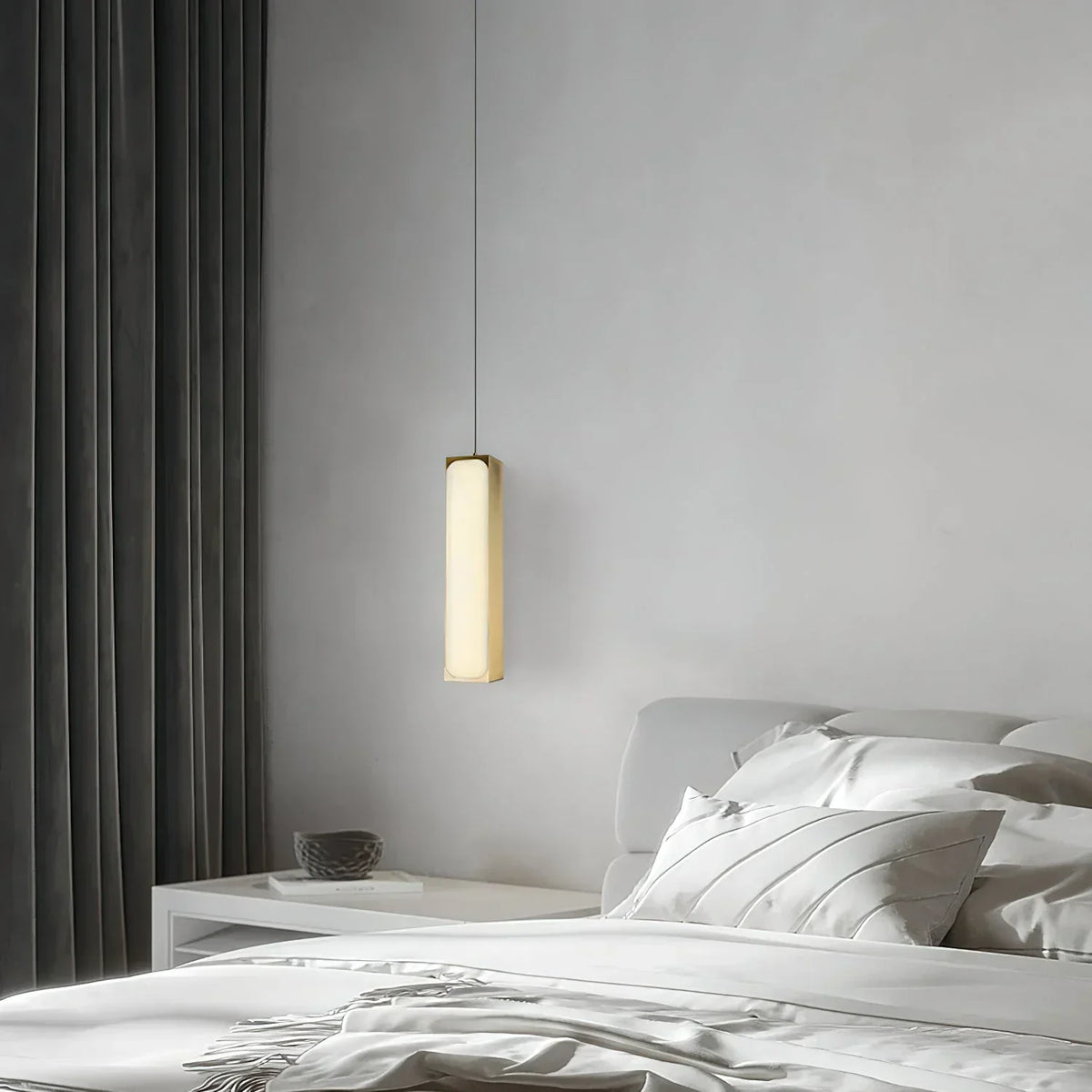 Alabaster Chaos Pendant Light – Alabaster detail 3