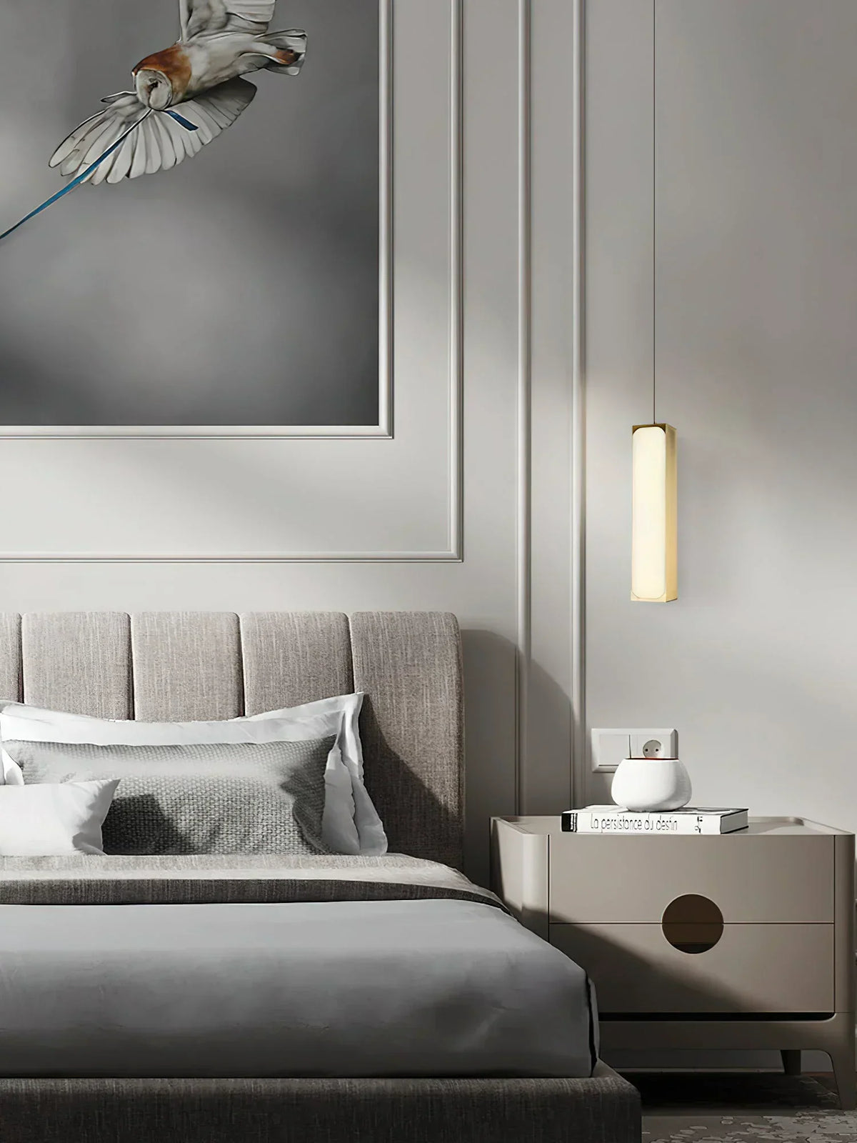 Alabaster Chaos Pendant Light – Alabaster detail 4