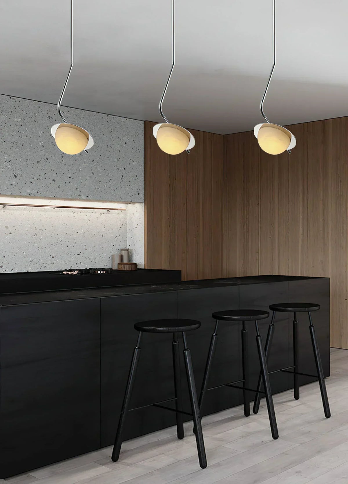 Alabaster Chic Luminance Pendant Light – Alabaster detail 6