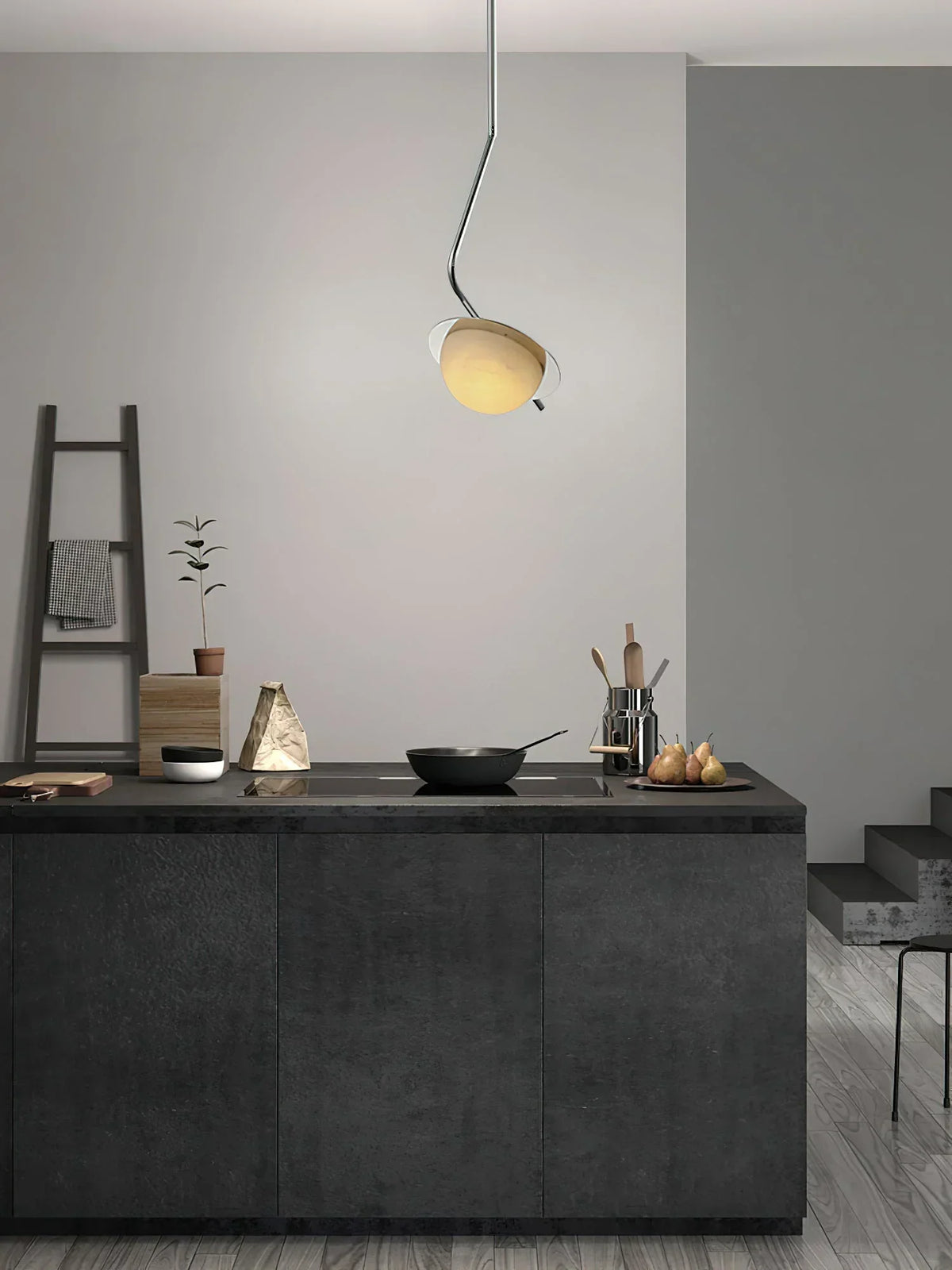 Alabaster Chic Luminance Pendant Light – Alabaster detail 5