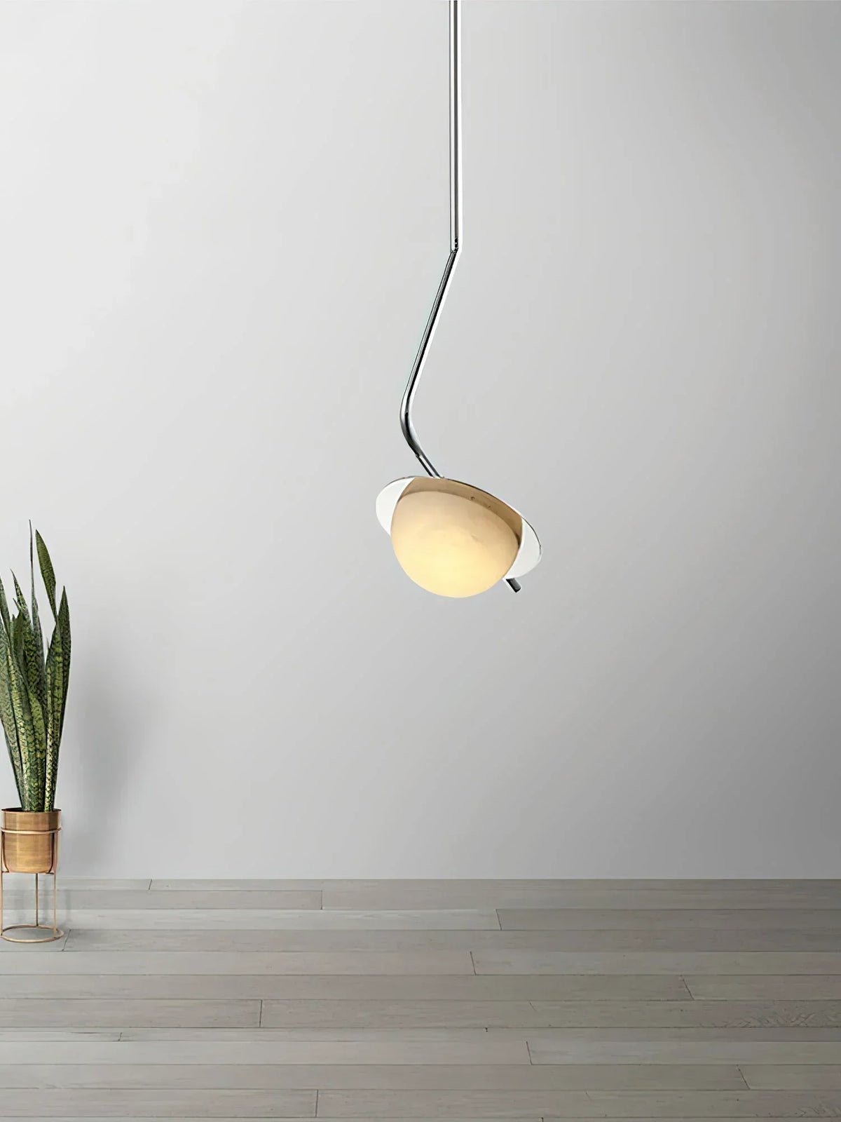 Alabaster Chic Luminance Pendant Light – Alabaster detail 8