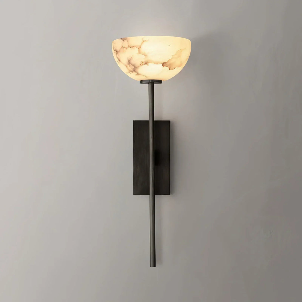Alabaster Cup Wall Lamp – Alabaster detail 7