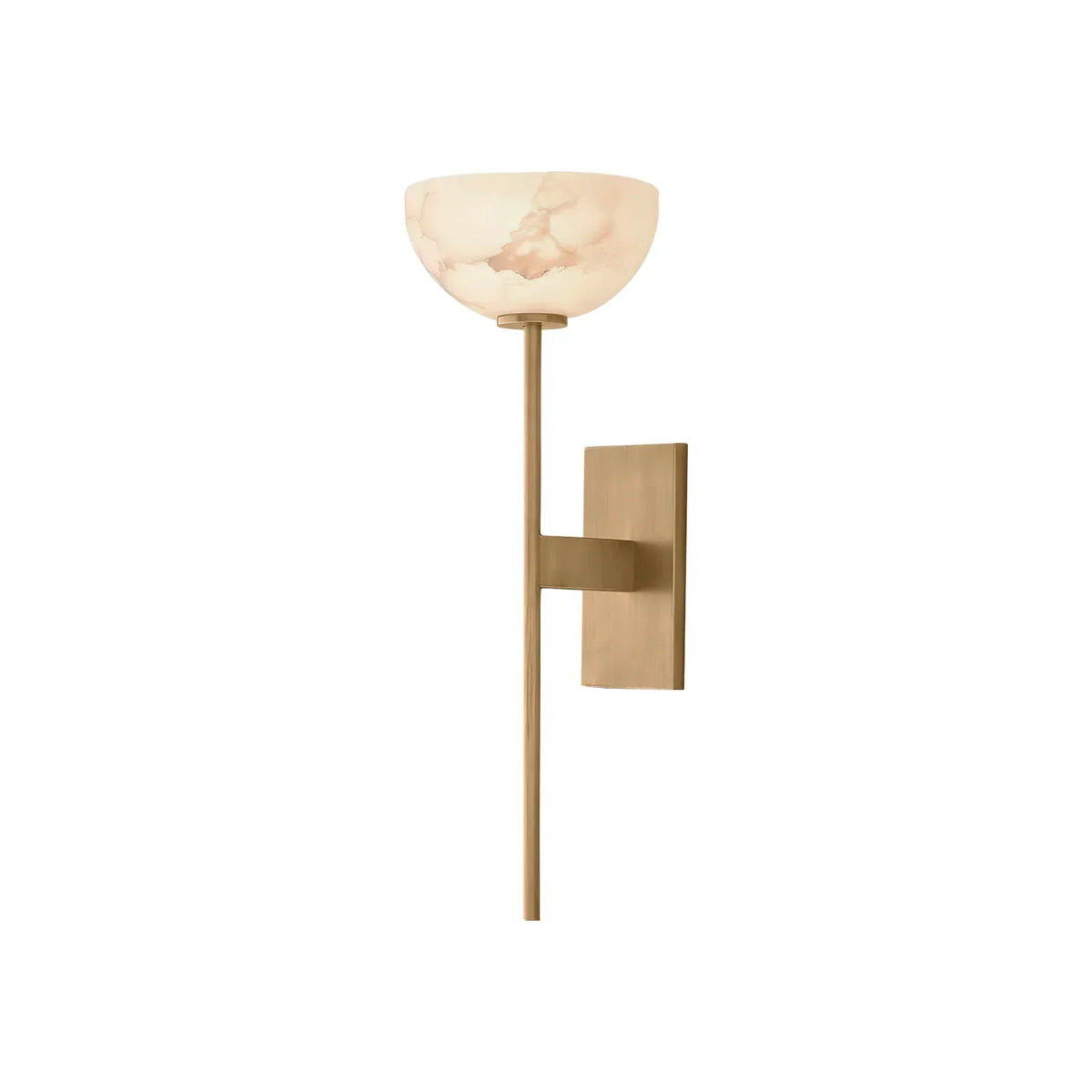 Alabaster Cup Wall Lamp – Alabaster detail 8