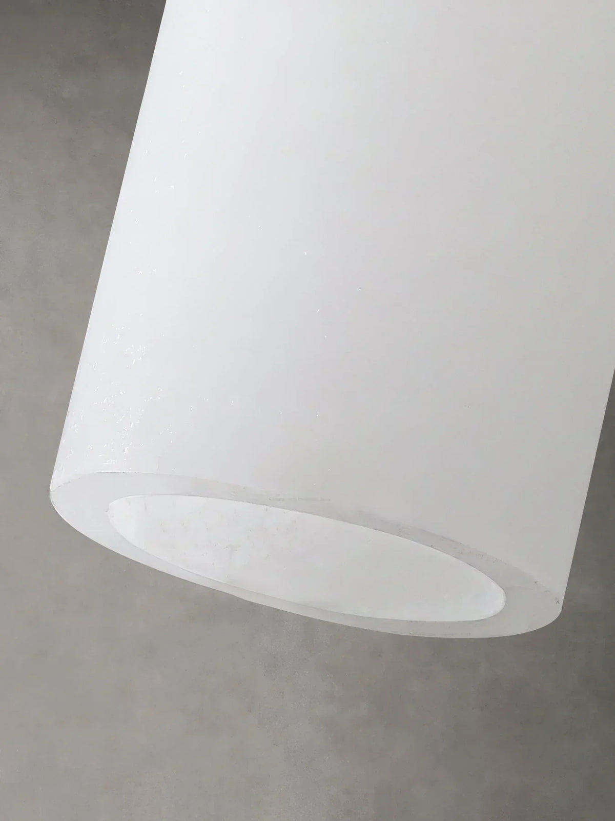 Alabaster Cylindrical Dansani Lyra Pendant Light – Alabaster detail 14