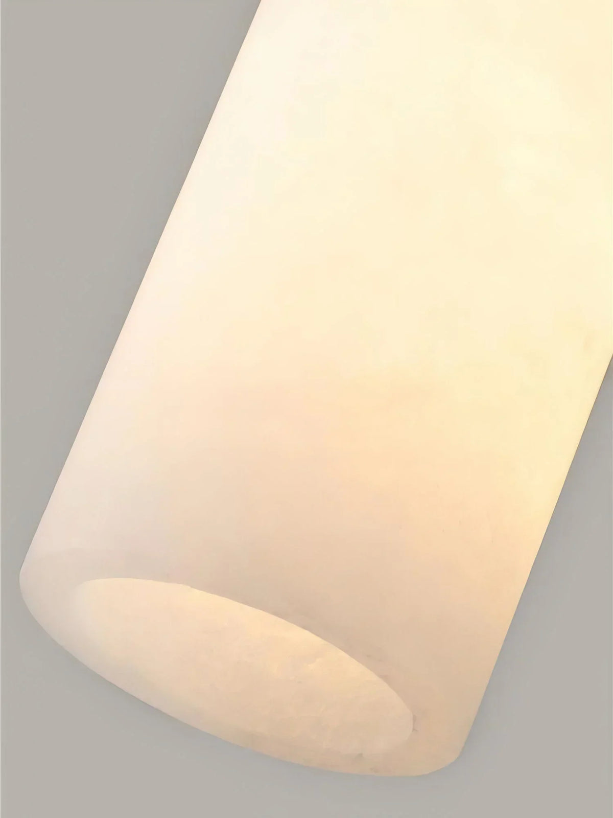 Alabaster Cylindrical Dansani Lyra Pendant Light – Alabaster detail 13
