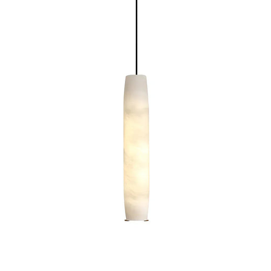Alabaster Flute Pendant Light