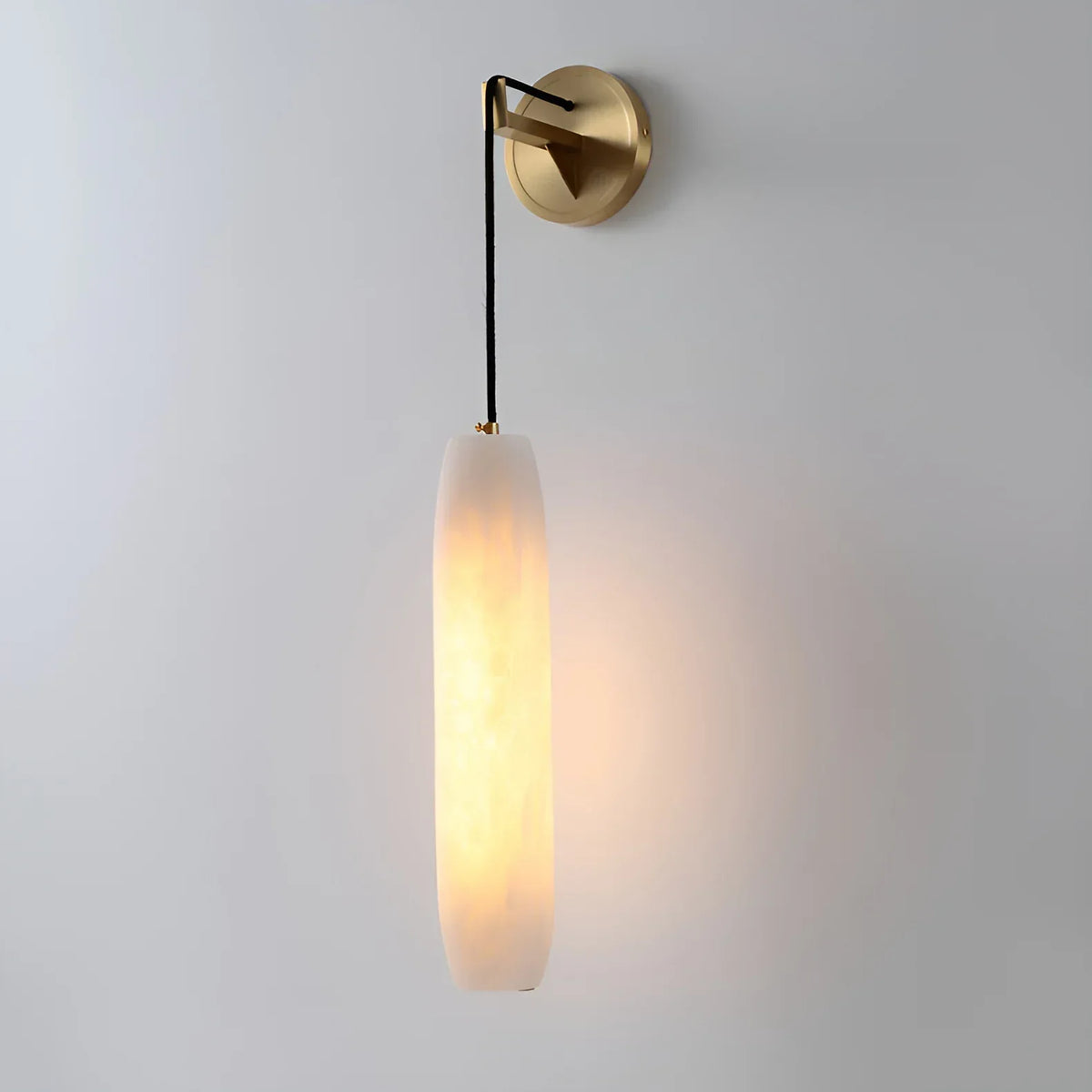 Alabaster Flute Wall Lamp – Alabaster detail 24