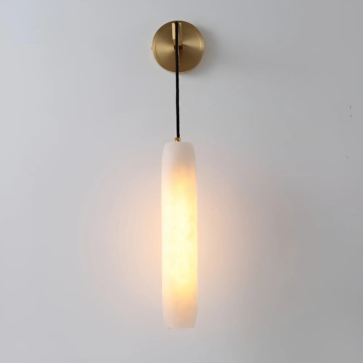 Alabaster Flute Wall Lamp – Alabaster detail 26