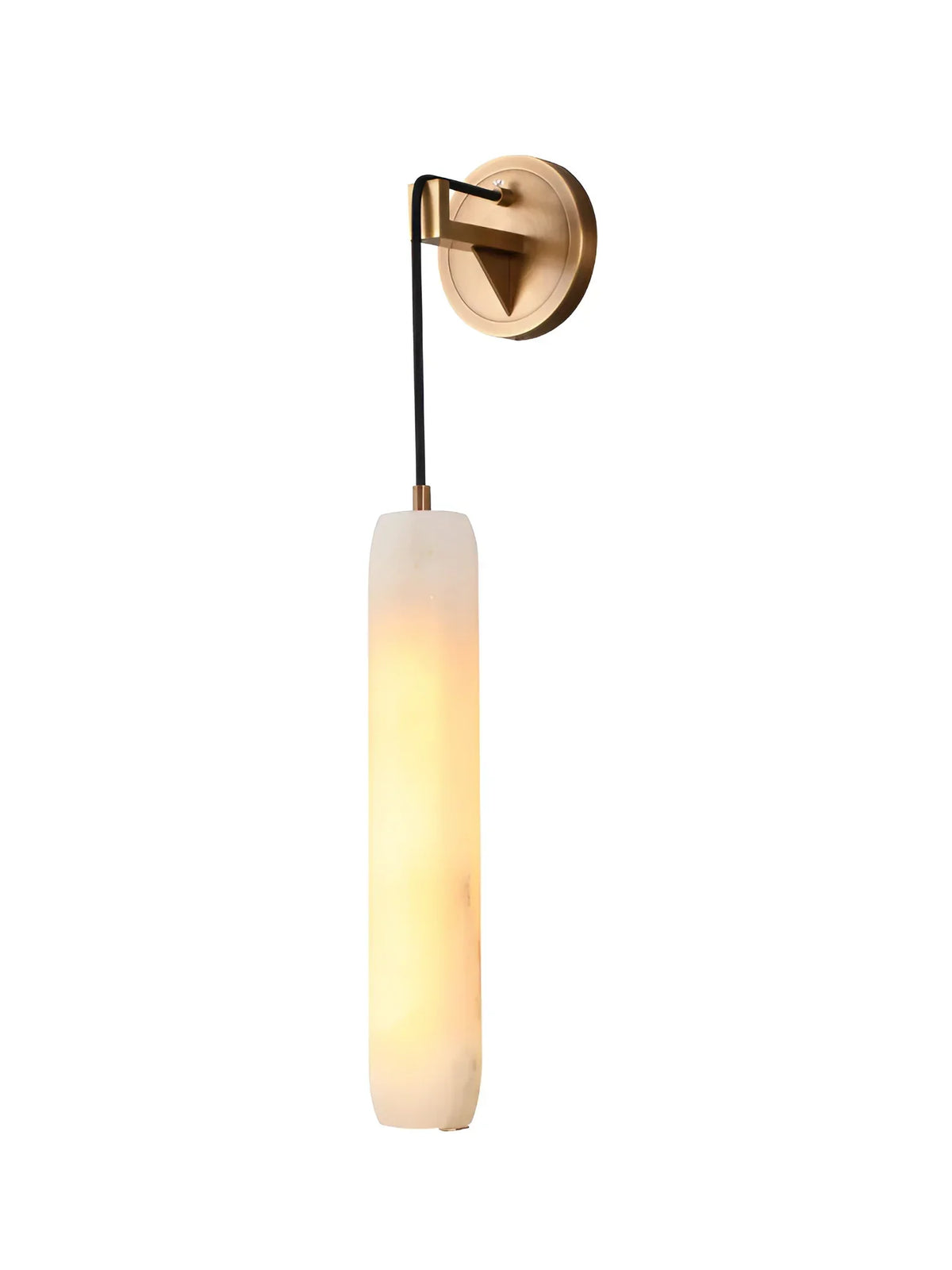 Alabaster Flute Wall Lamp – Alabaster detail 28