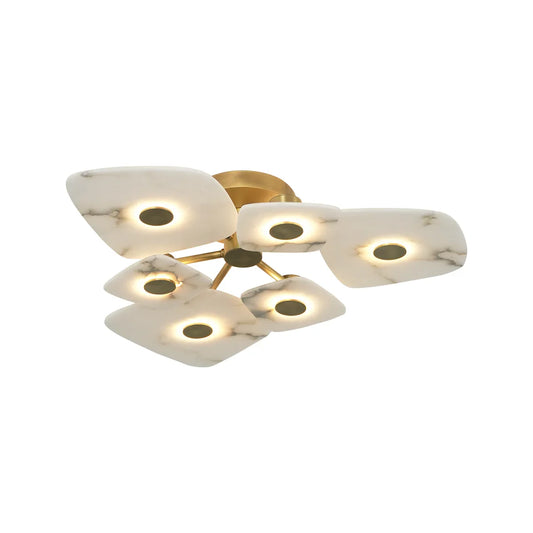 Alabaster Holmdel Ceiling Lamp