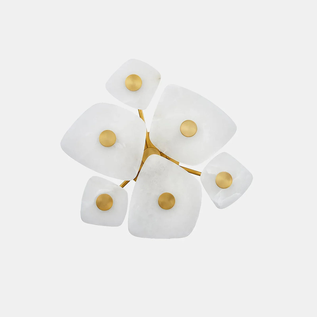 Alabaster Holmdel Ceiling Lamp – Alabaster detail 12