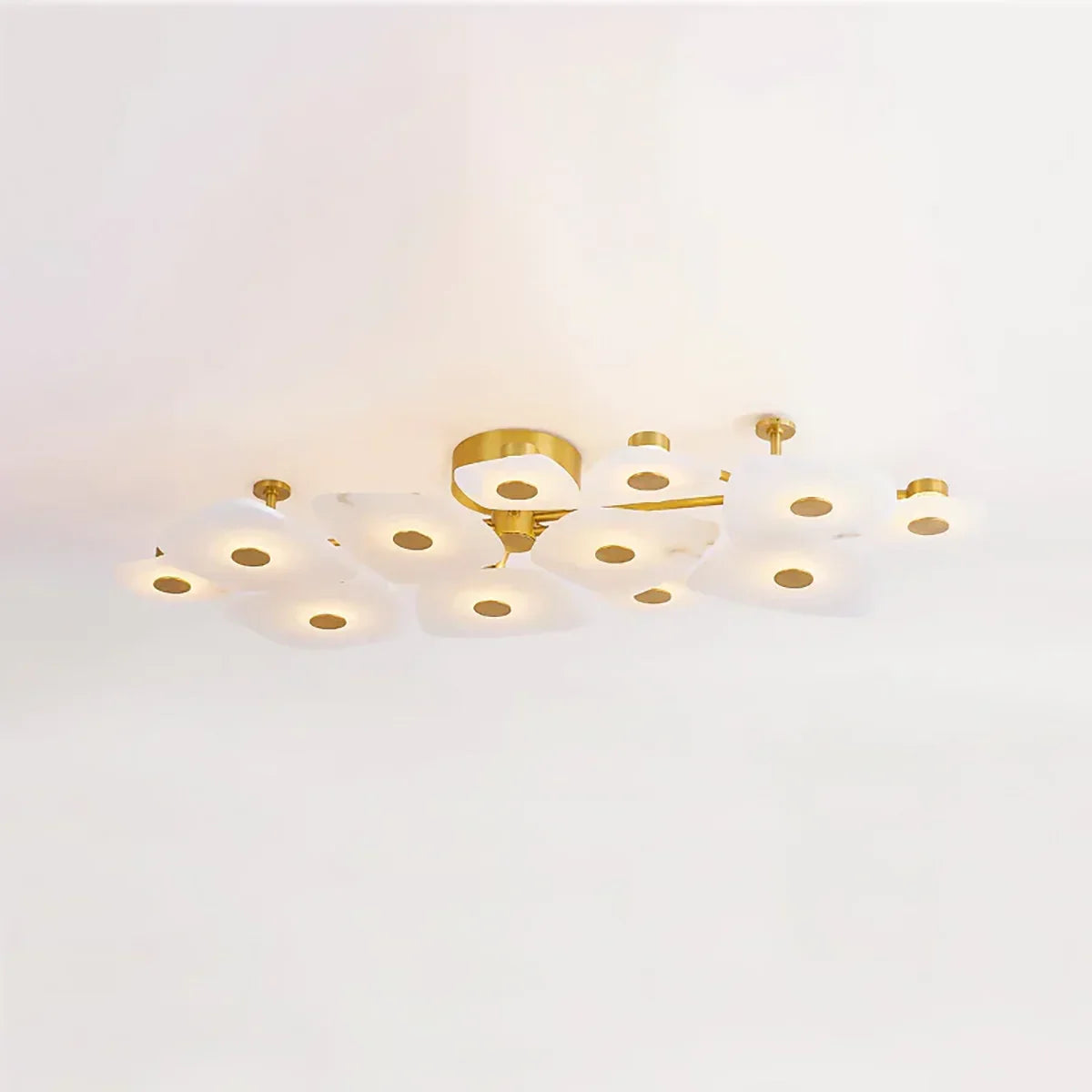 Alabaster Holmdel Ceiling Lamp – Alabaster detail 11