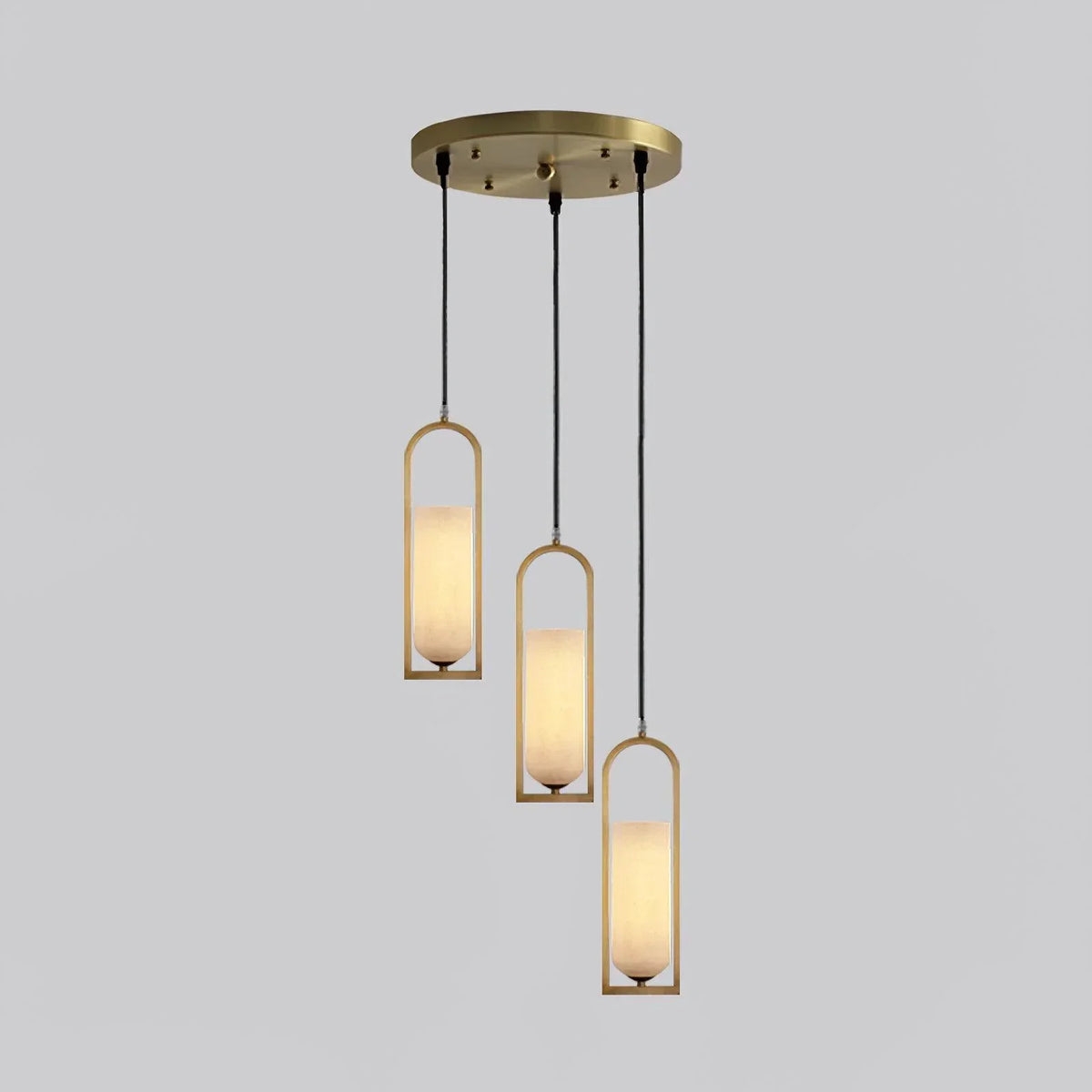 Alabaster Melange Small Pendant Light – Alabaster detail 14