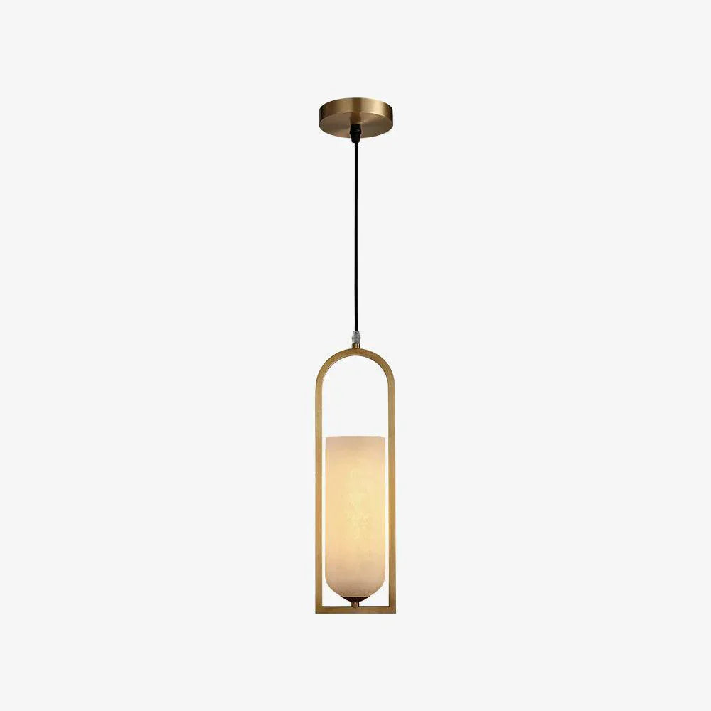 Alabaster Melange Small Pendant Light – Alabaster detail 17