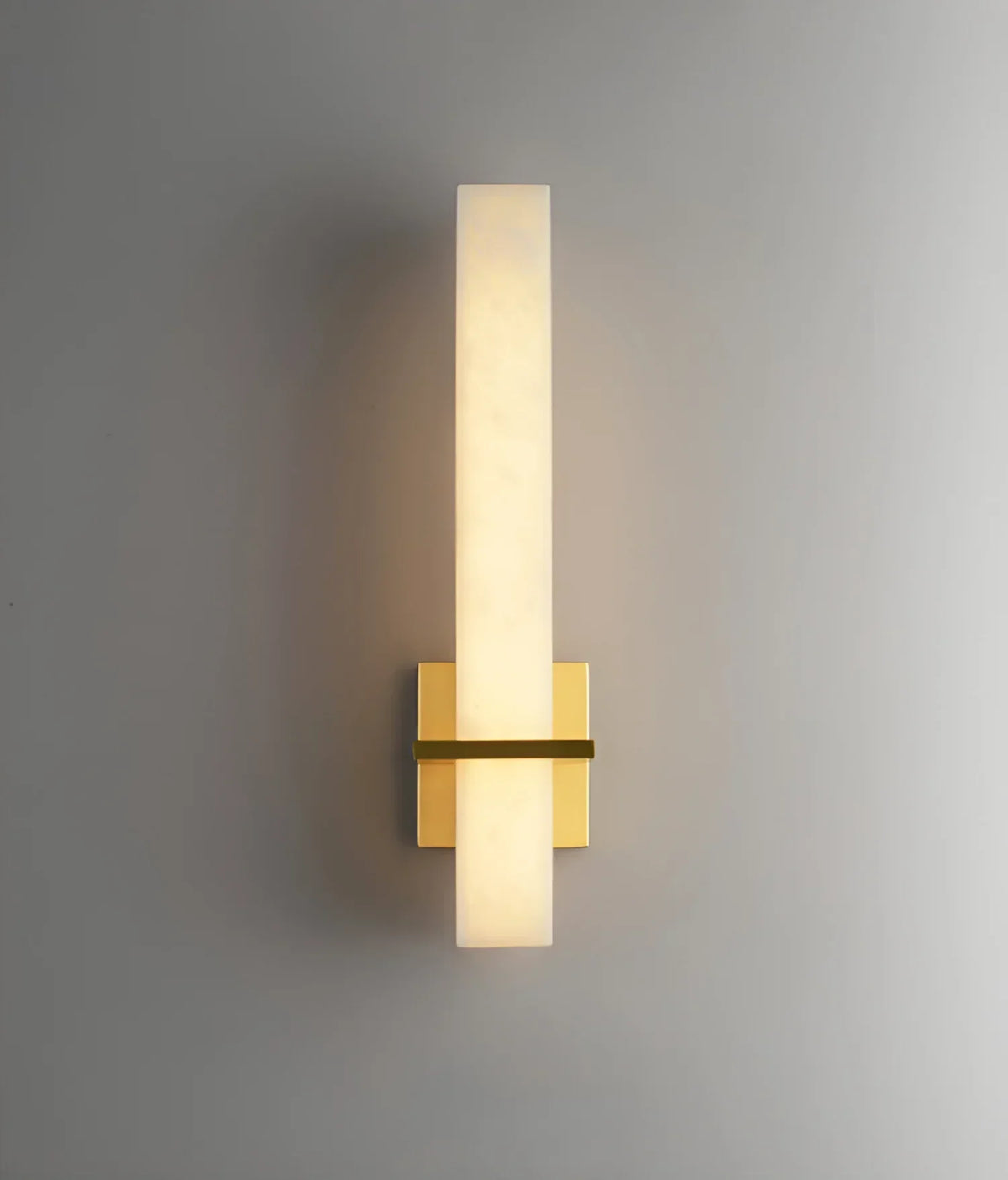 Rectangle Alabaster Milan Wall Sconce – Alabaster detail 15
